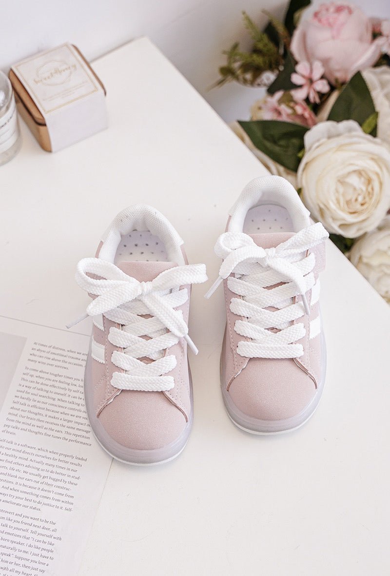 Baskets enfant lumineuses à scratch – Chaussures fille ou garçon avec semelle LED rechargeables - MiniWalks