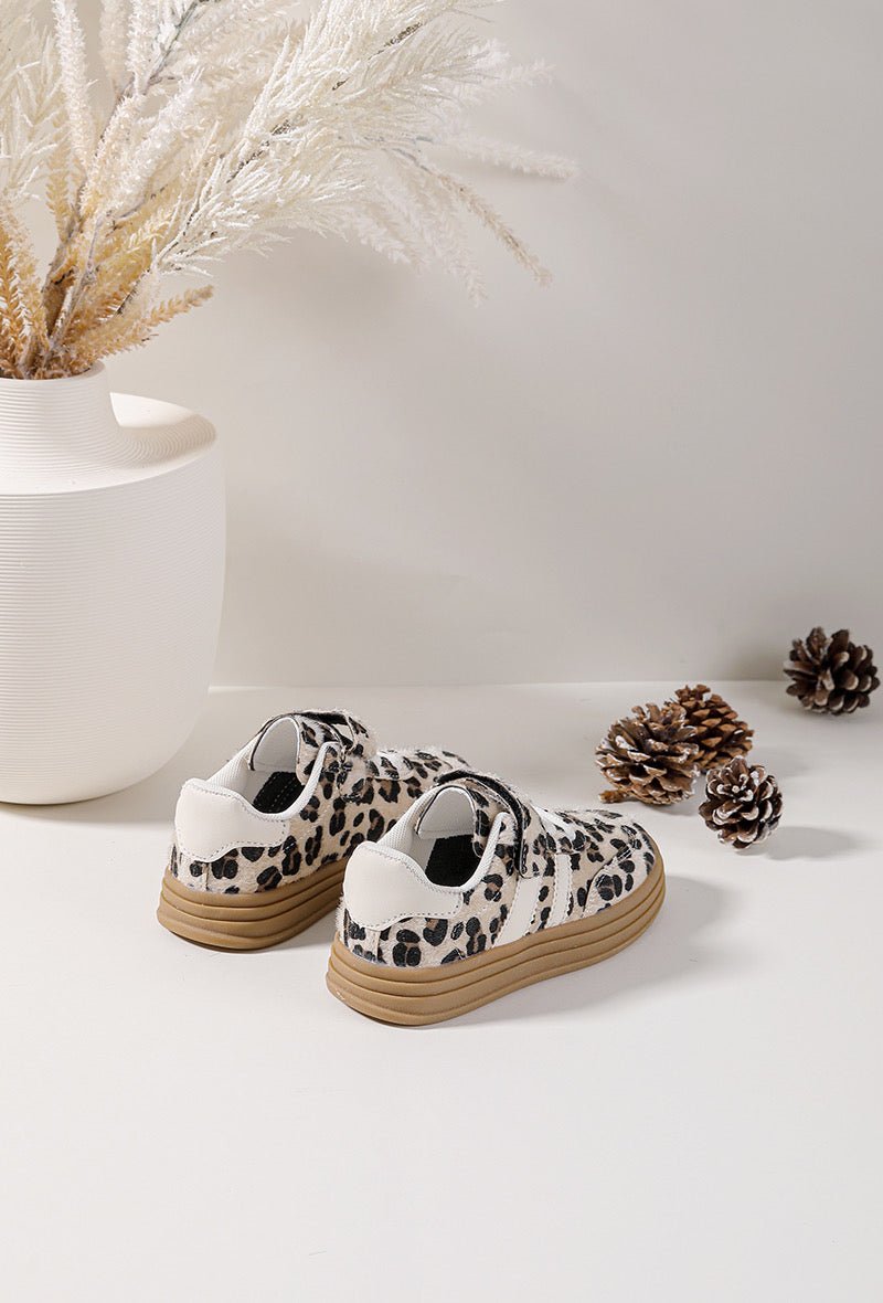 Baskets enfant motif léopard – Pratiques, confortables et pleines de style - MiniWalks