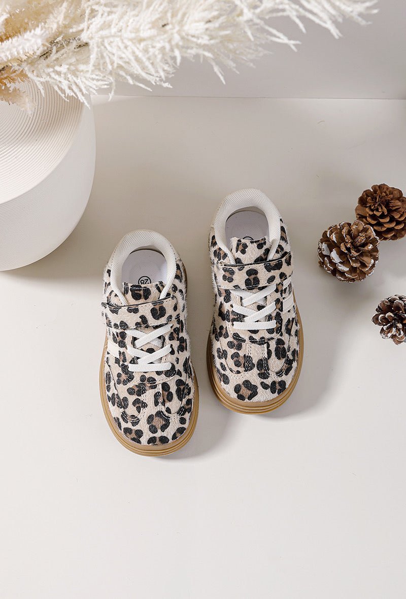 Baskets enfant motif léopard – Pratiques, confortables et pleines de style - MiniWalks