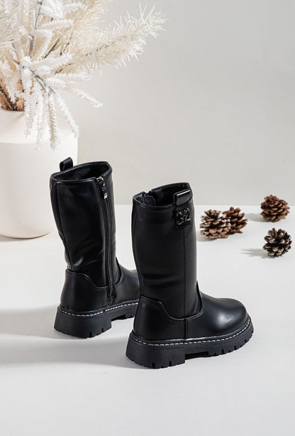 Bottes enfant noires – Chic, robustes et parfaites pour l’hiver - MiniWalks